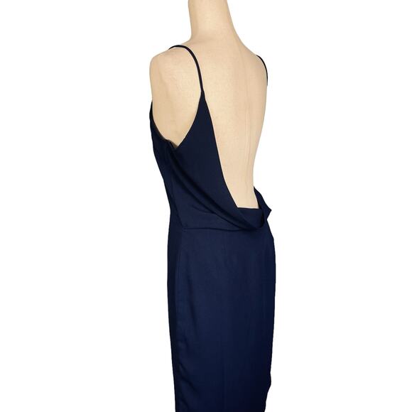 Maurie + Eve Anki Dress Navy Sleeveless Backless Navy Size 4 NWT - Picture 11 of 13